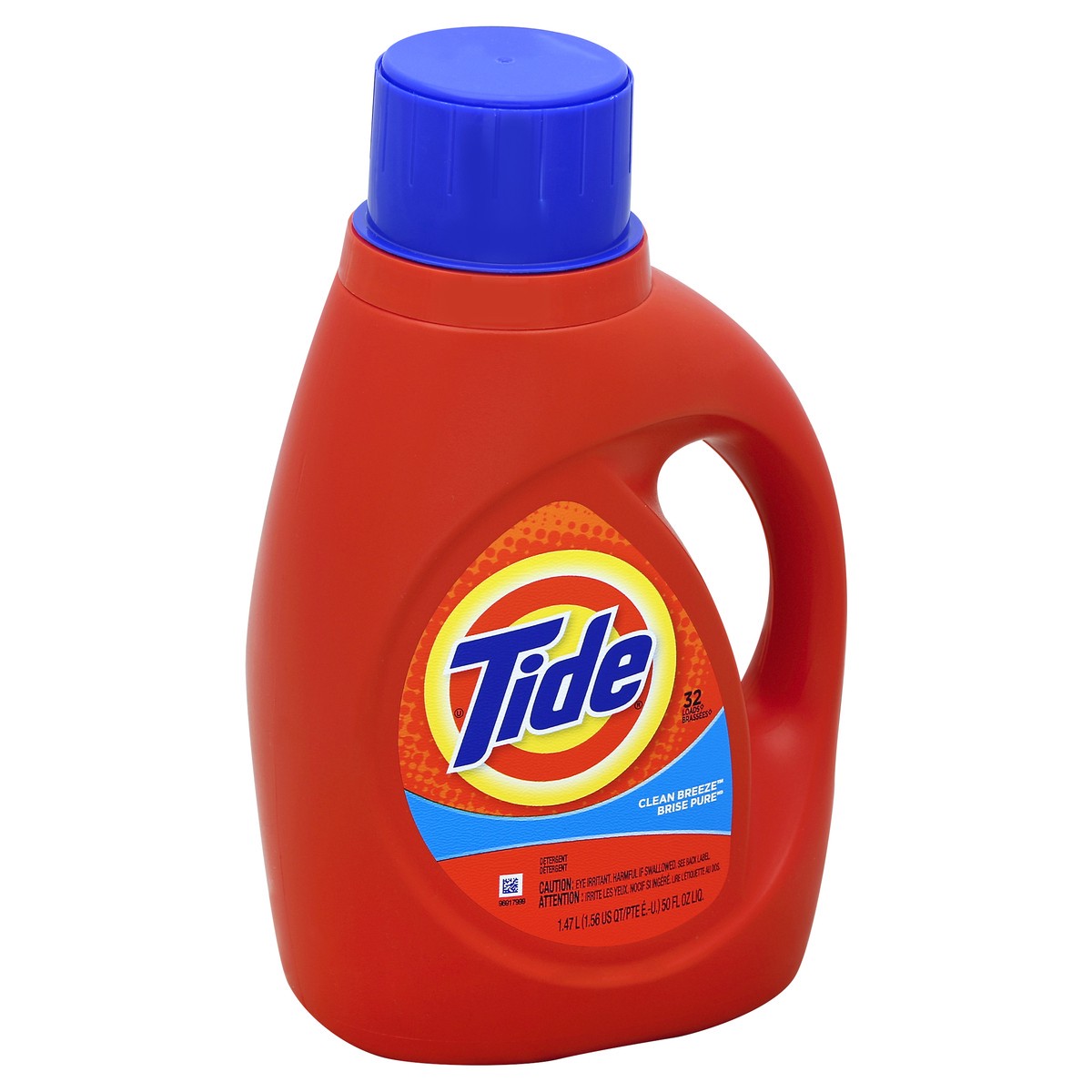 slide 2 of 3, Tide Detergent 50 oz, 50 oz