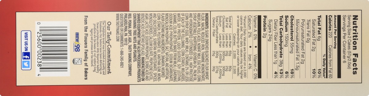slide 10 of 13, Tastykake Cakes 12 oz, 12 oz