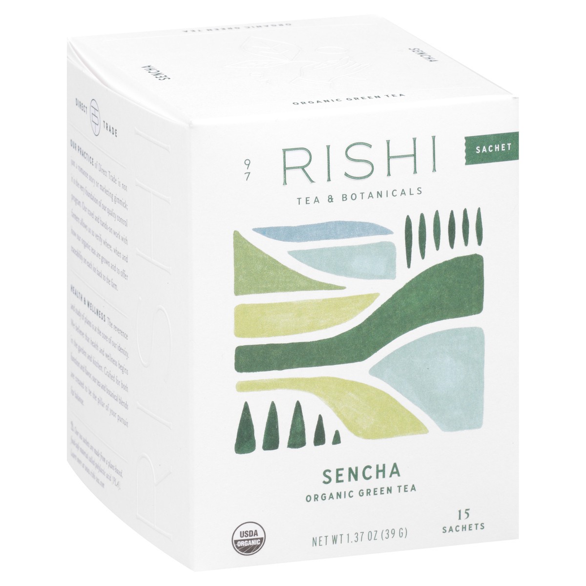 slide 10 of 12, Rishi Organic Sencha Green Tea - 15 ct, 15 ct