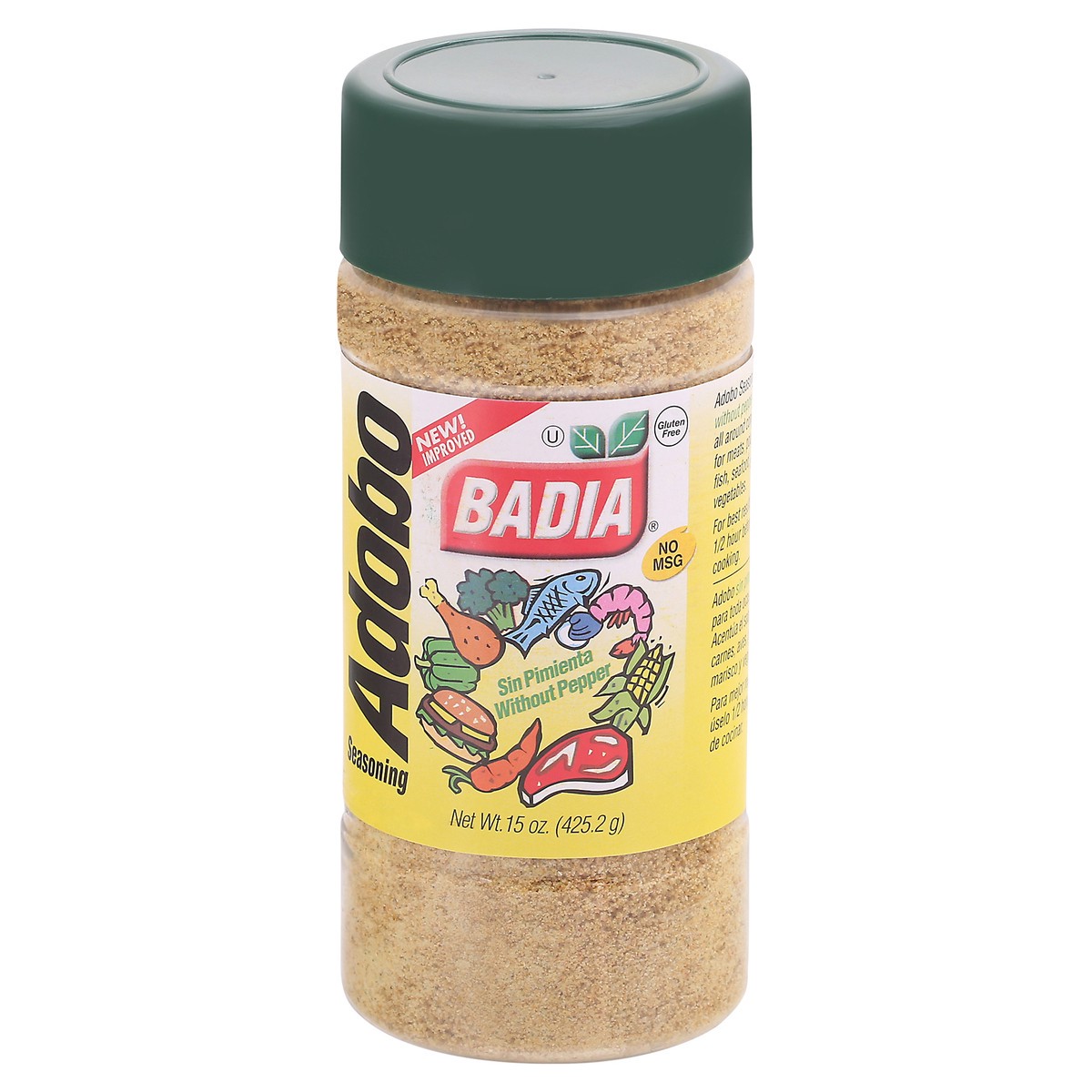 slide 3 of 9, Badia Adobo Seasoning 15 oz, 15 oz