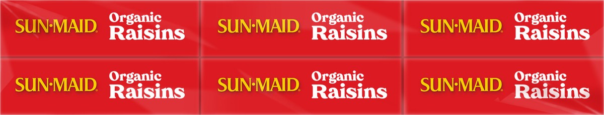 slide 5 of 12, Sun-Maid Organic Raisins, 6 ct; 1 oz