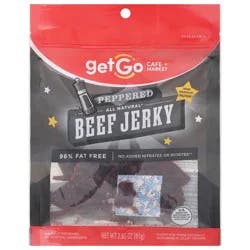 GetGo All Natural Peppered Beef Jerky 2.85 oz
