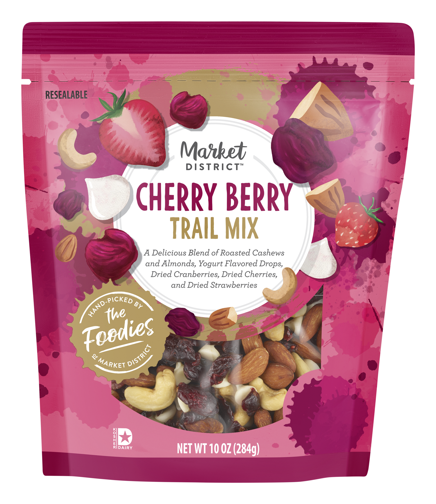 slide 1 of 1, Md Cherry Berry Trail Mix, 10 oz