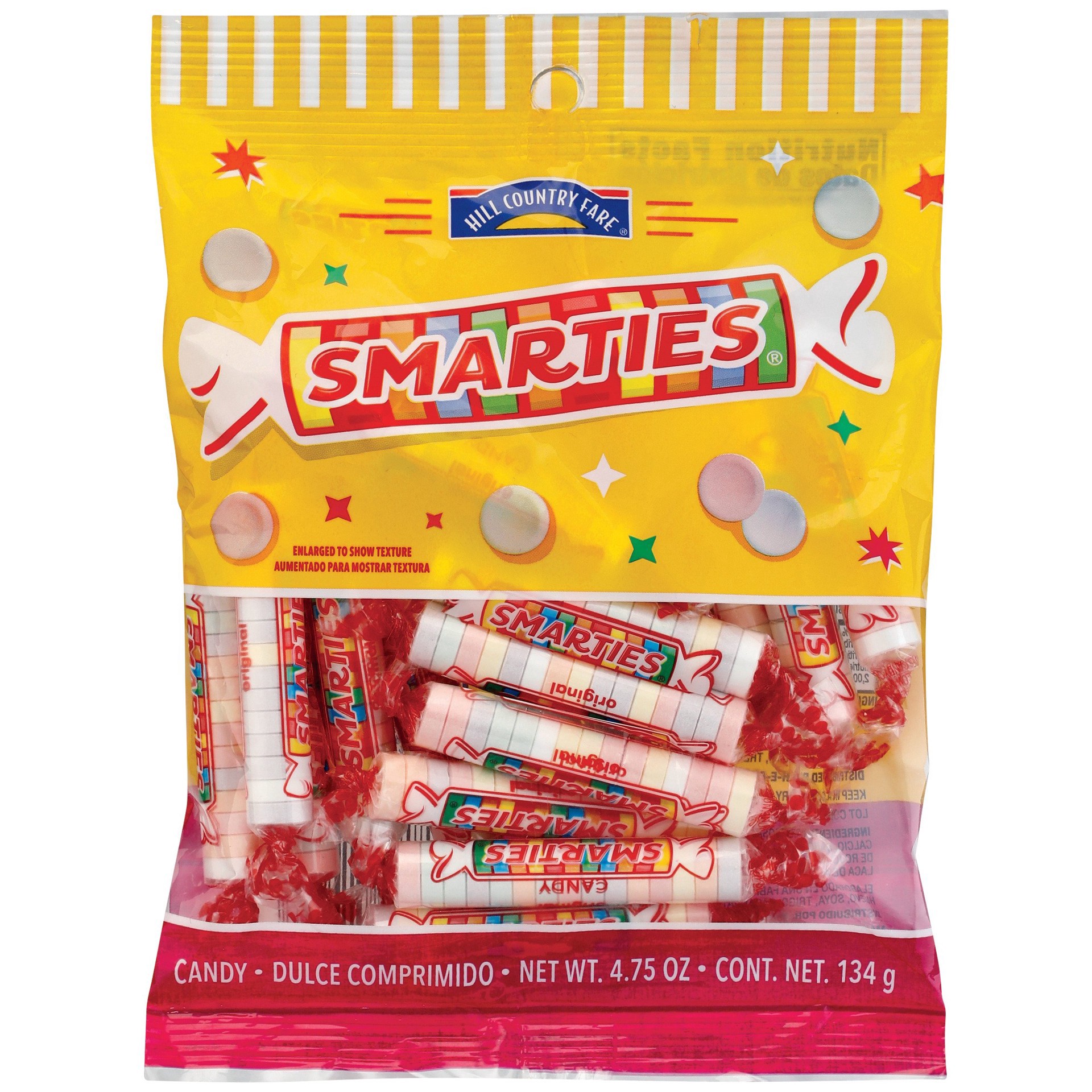 slide 1 of 1, Hill Country Fare Smarties Candy, 4.75 oz