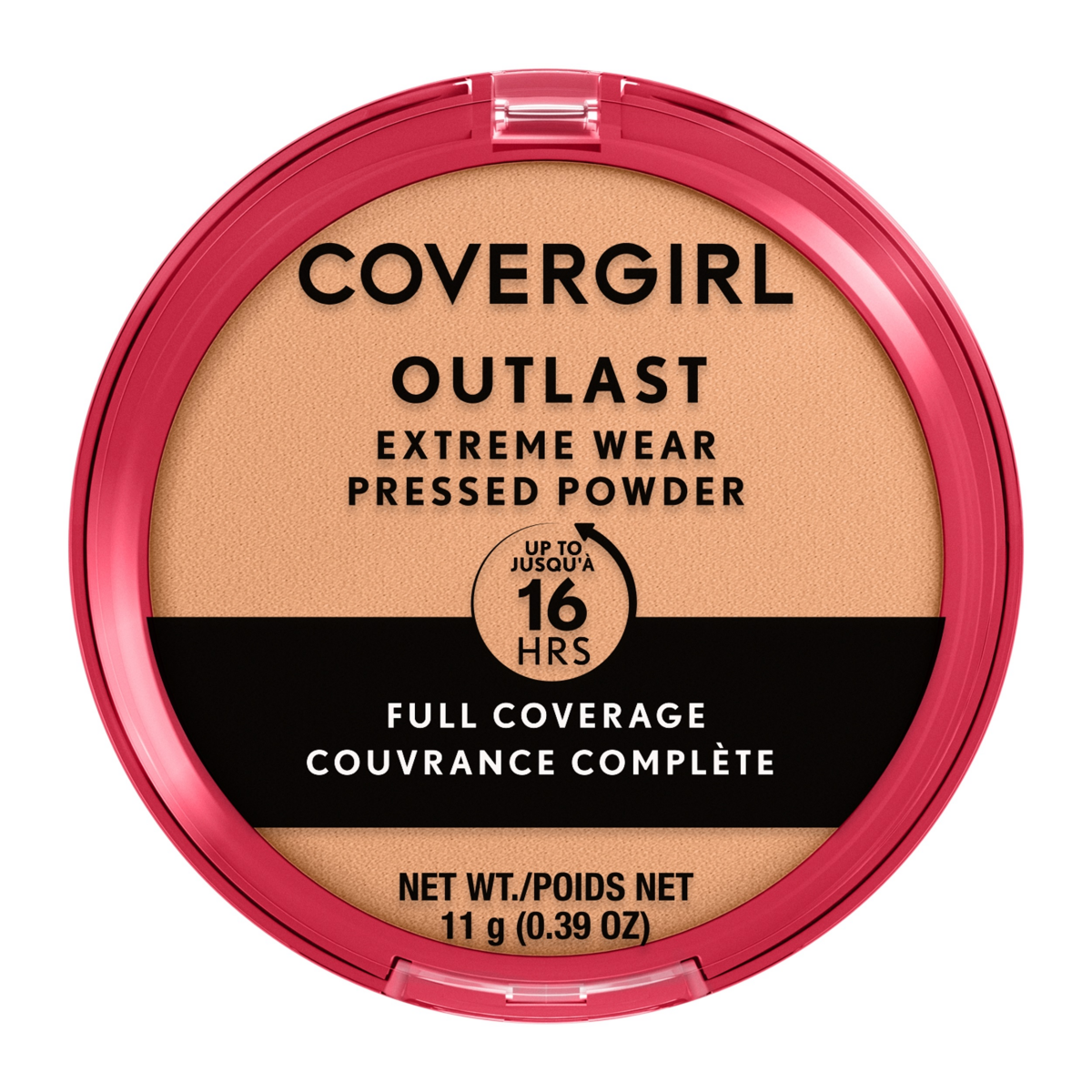 slide 1 of 5, Covergirl Outlast Extreme Wear Pressed Powder - Natural Beige, 1 ct