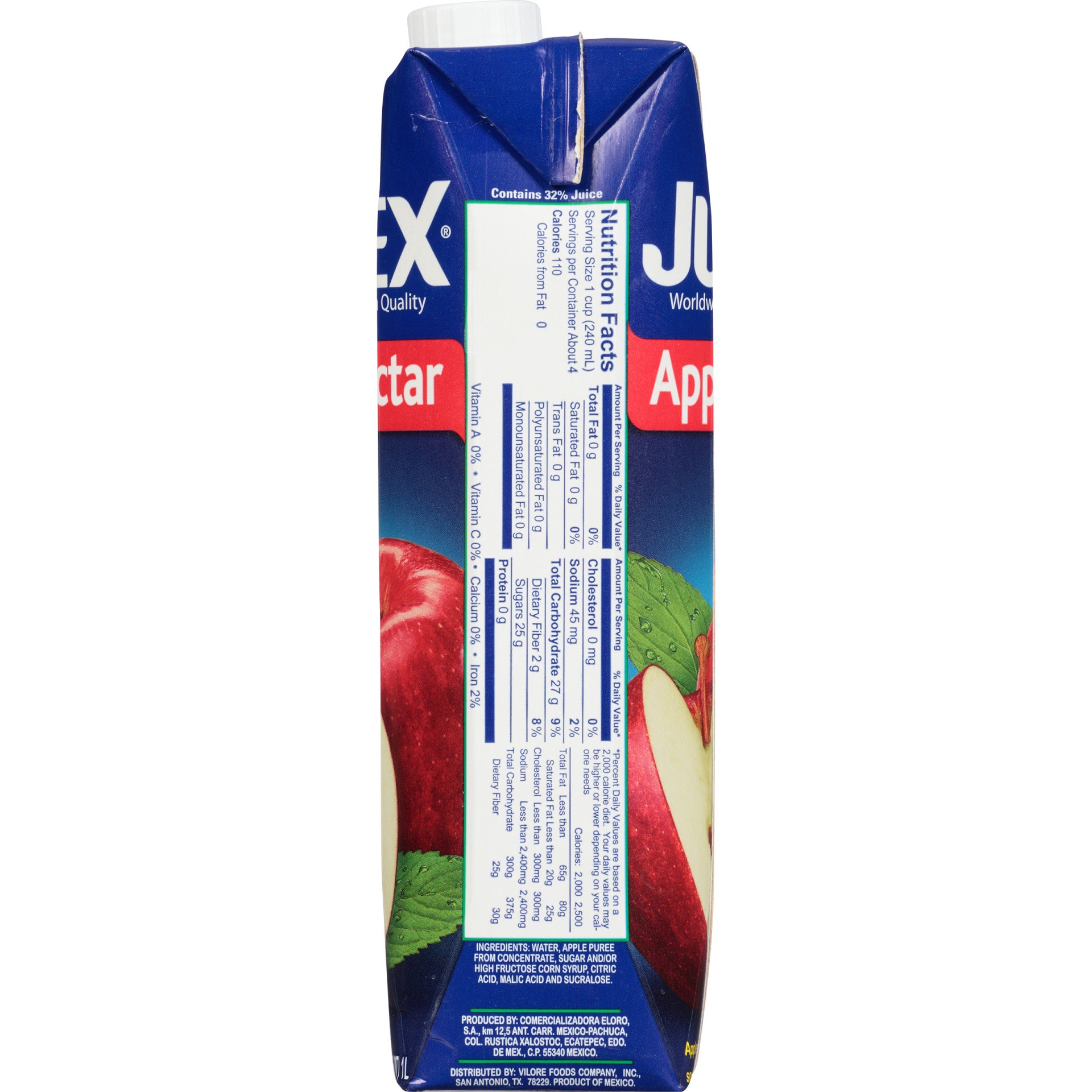 slide 3 of 8, Jumex Apple Nectar from Concentrate Aseptic Carton x 12 Units - 405.6 fl oz, 405.6 fl oz