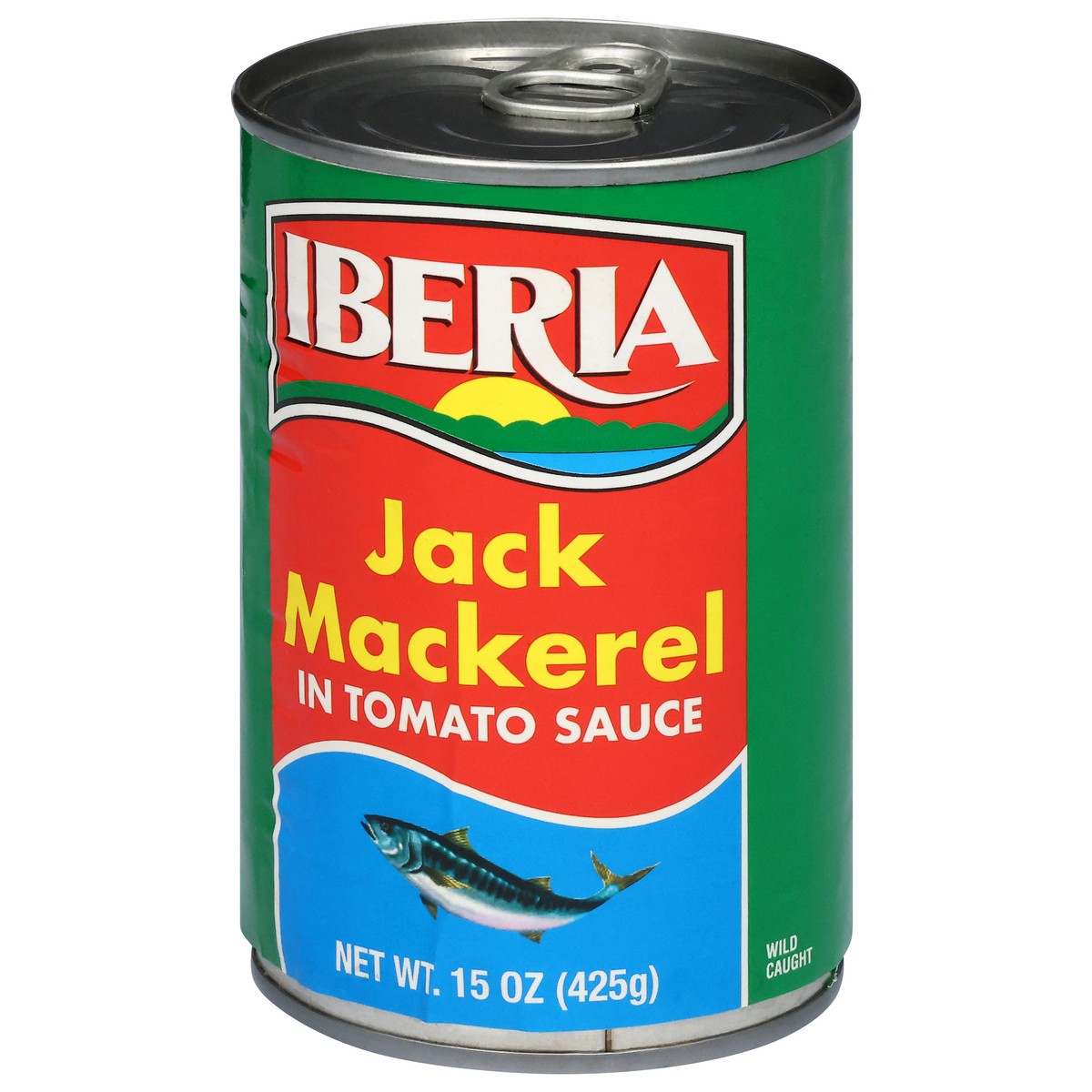slide 3 of 14, Iberia Jack Mackerel In Tomato Sauce, 15 oz