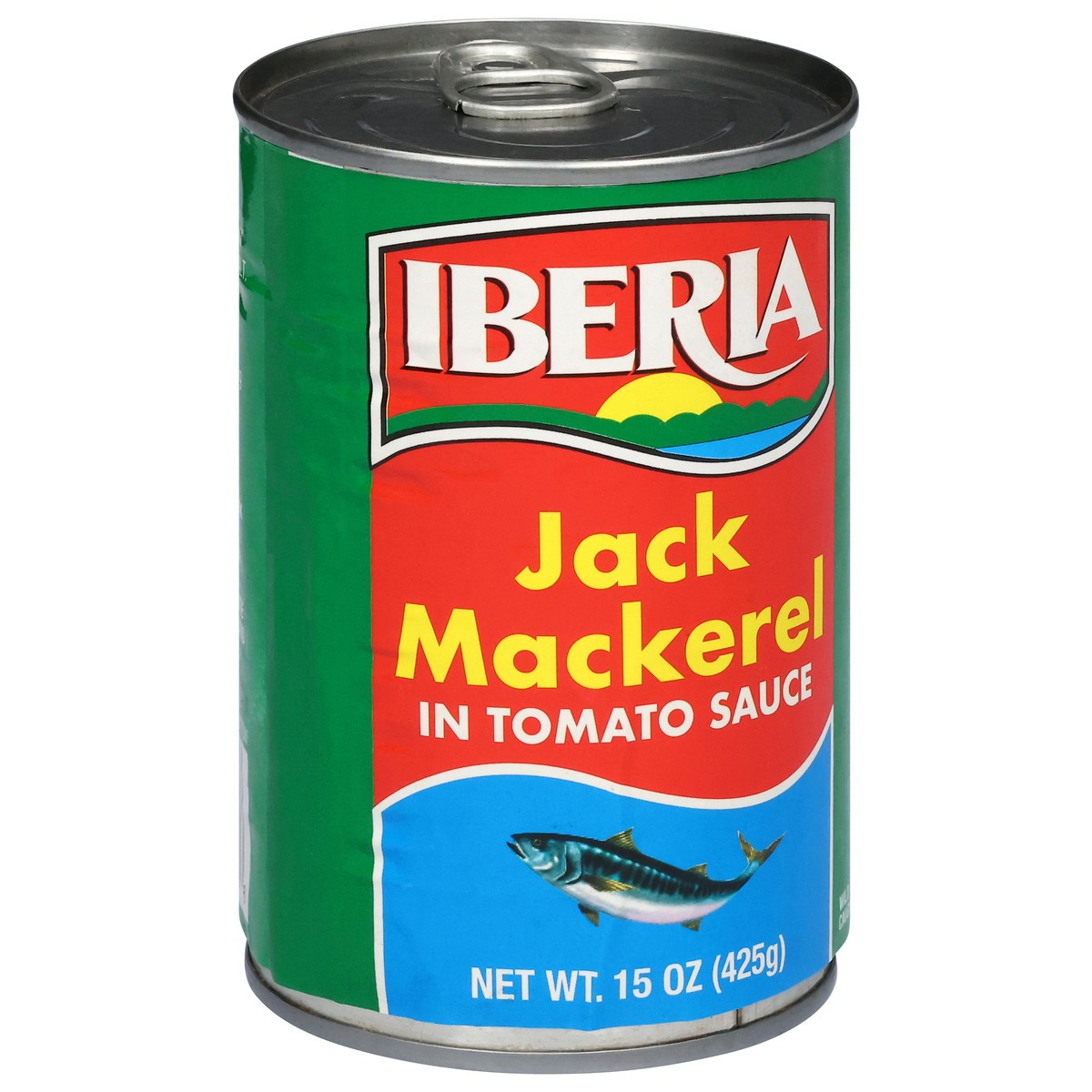 slide 12 of 14, Iberia Jack Mackerel In Tomato Sauce, 15 oz