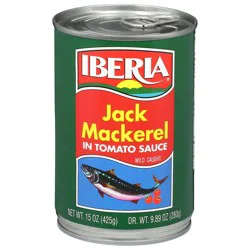 Iberia Jack Mackerel In Tomato Sauce 15 oz