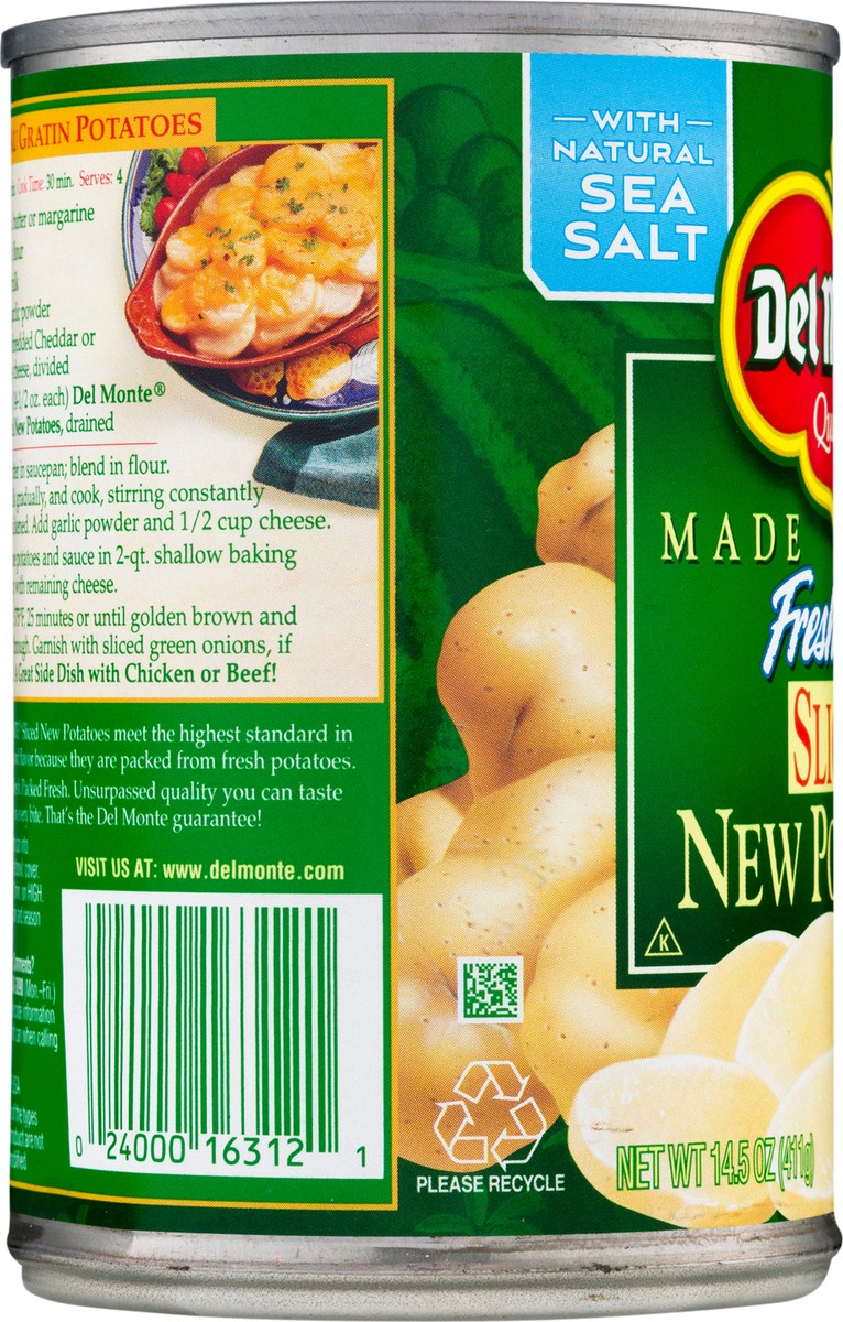 slide 7 of 9, Del Monte FreshCut Sliced New Potatoes 14.5 oz, 14.5 oz