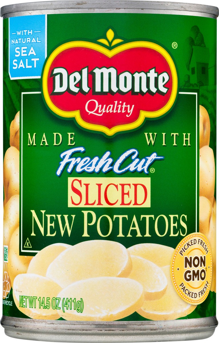 slide 1 of 9, Del Monte FreshCut Sliced New Potatoes 14.5 oz, 14.5 oz