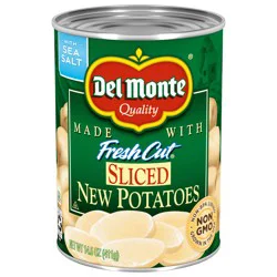 Del Monte Fresh Cut Sliced New Potatoes, 14.5 oz Can