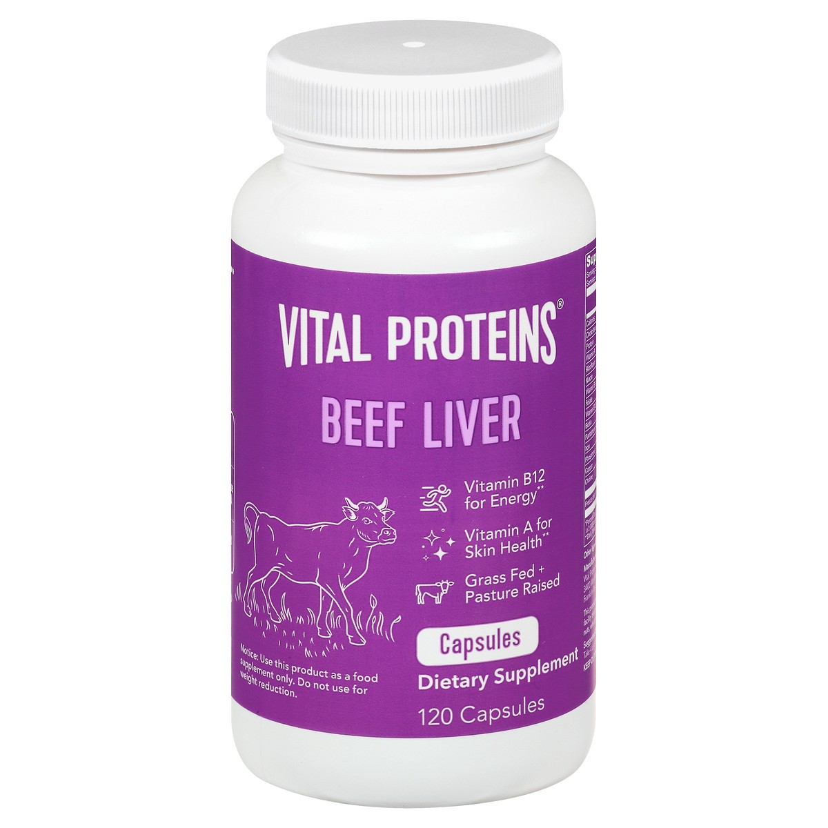 slide 3 of 12, Vital Proteins Capsules Beef Liver 120 ea, 120 ct