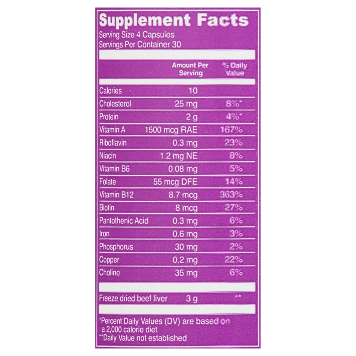 slide 12 of 12, Vital Proteins Capsules Beef Liver 120 ea, 120 ct