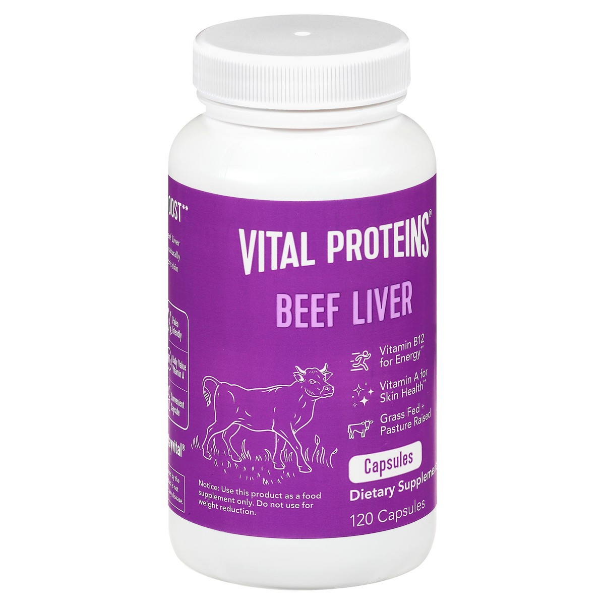 slide 6 of 12, Vital Proteins Capsules Beef Liver 120 ea, 120 ct