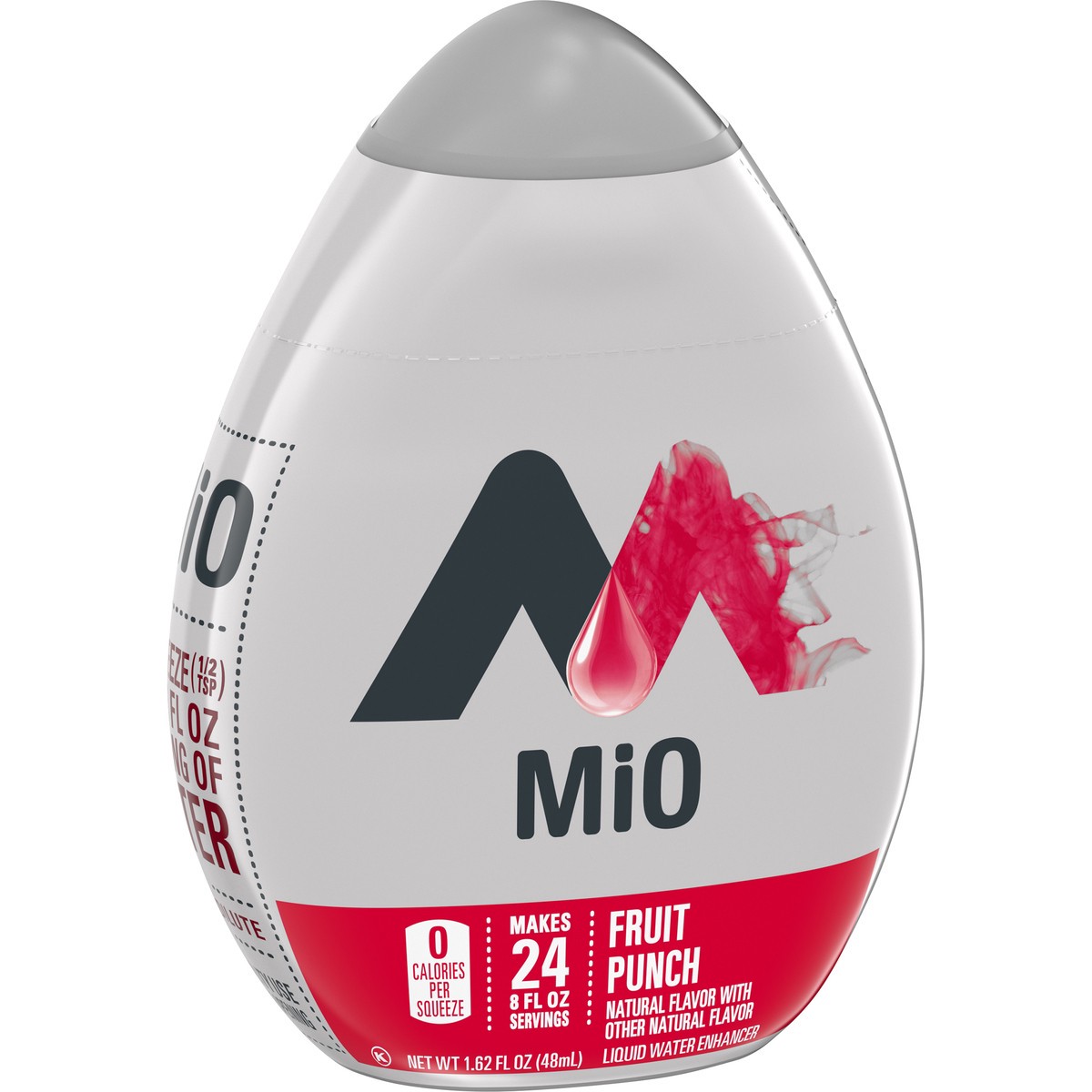 slide 2 of 9, mio Fruit Punch Flavored with other natural flavor Liquid Water Enhancer, 1.62 fl oz Bottle, 1.62 fl oz