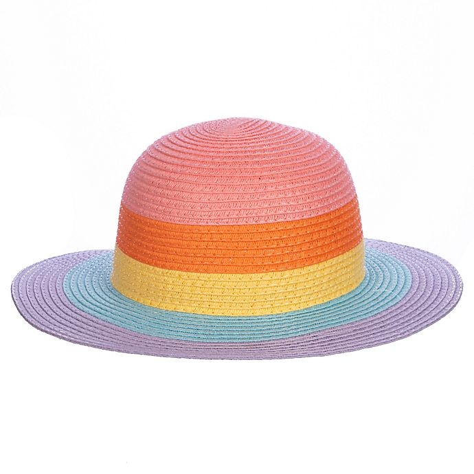 slide 1 of 2, Nolan Originals Infant Colorblock Big Brim Sunhat, 1 ct