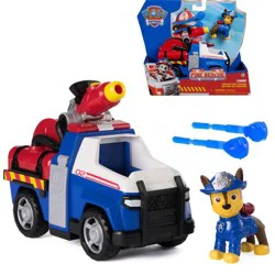 Paw Patrol Fire Rescue Chase Rescue Fire Cruiser with Action Figure Toy, 1 ct