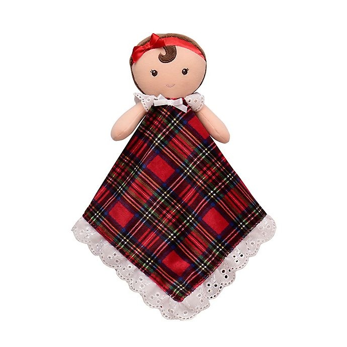 slide 1 of 1, Little Me Little Me Xmas Security Blanket - Red, 1 ct