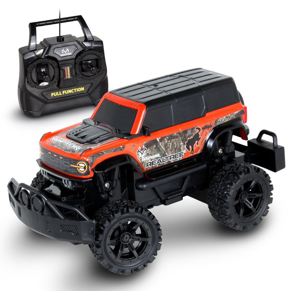 slide 1 of 1, Realtree Full Function RC 1.24 Scale Bronco Raptor, 1 ct, 1 ct