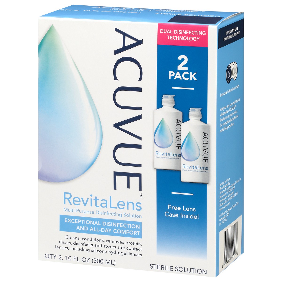 slide 6 of 12, Acuvue RevitaLens Multi-Purposes Disinfecting Solution, 10 oz