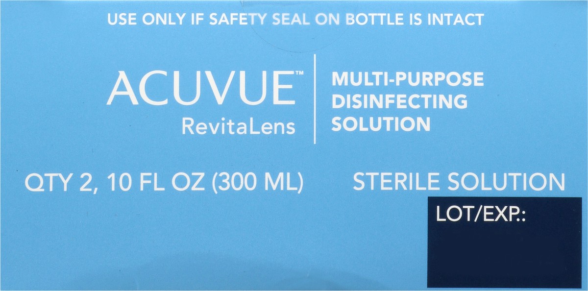 slide 2 of 12, Acuvue RevitaLens Multi-Purposes Disinfecting Solution, 10 oz