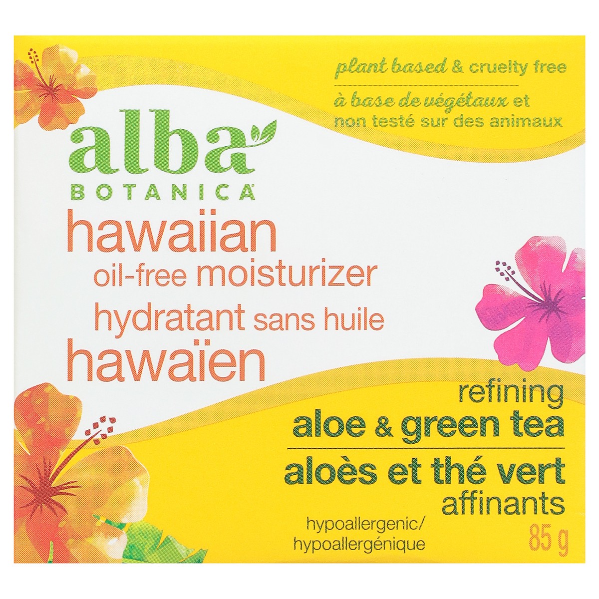 slide 1 of 30, Alba Botanica Refining Aloe & Green Tea Hawaiian Oil Free Moisturizer, 3 oz