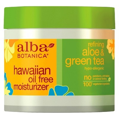 slide 1 of 8, Alba Hawaiian Refining Aloe & Green Tea Oil-Free Moisturizer, 3 oz