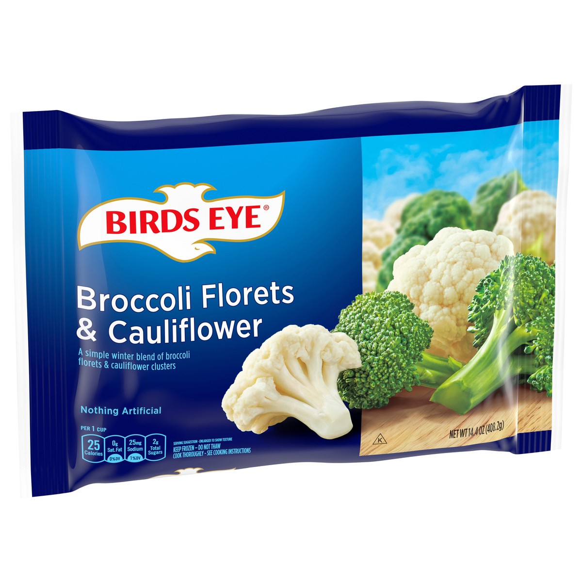 slide 2 of 11, Birds Eye Farm Fresh Broccoli Cauliflower, 14.4 oz