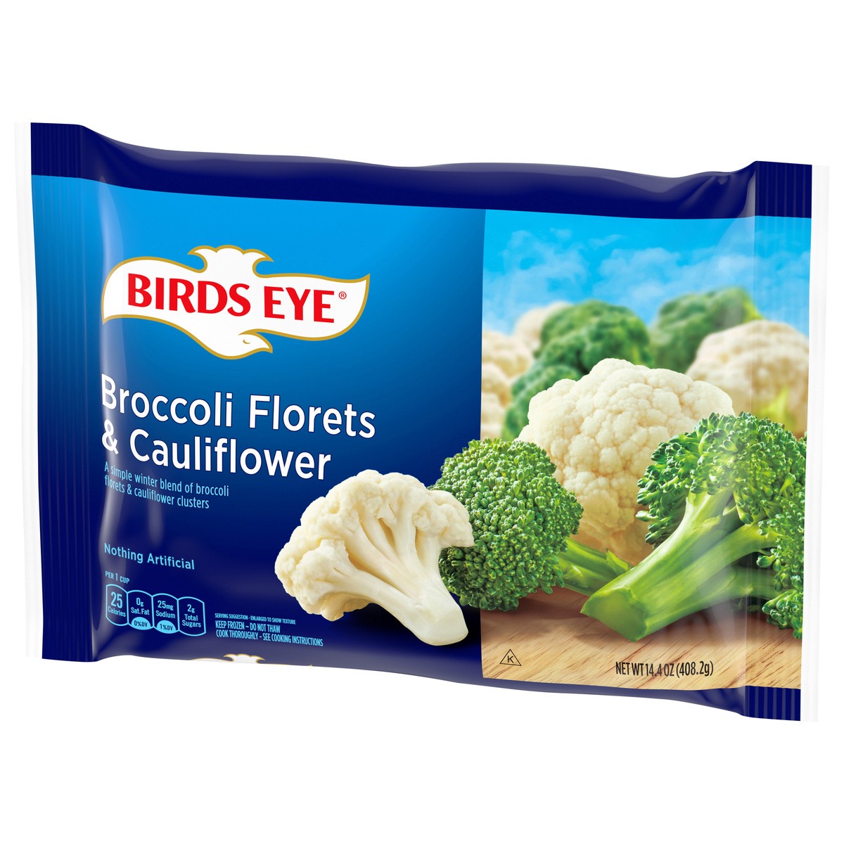 slide 3 of 11, Birds Eye Farm Fresh Broccoli Cauliflower, 14.4 oz