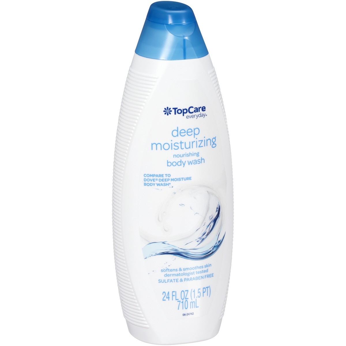 slide 6 of 9, TopCare Deep Moisturizing Body Wash Nourishing, 24 fl oz