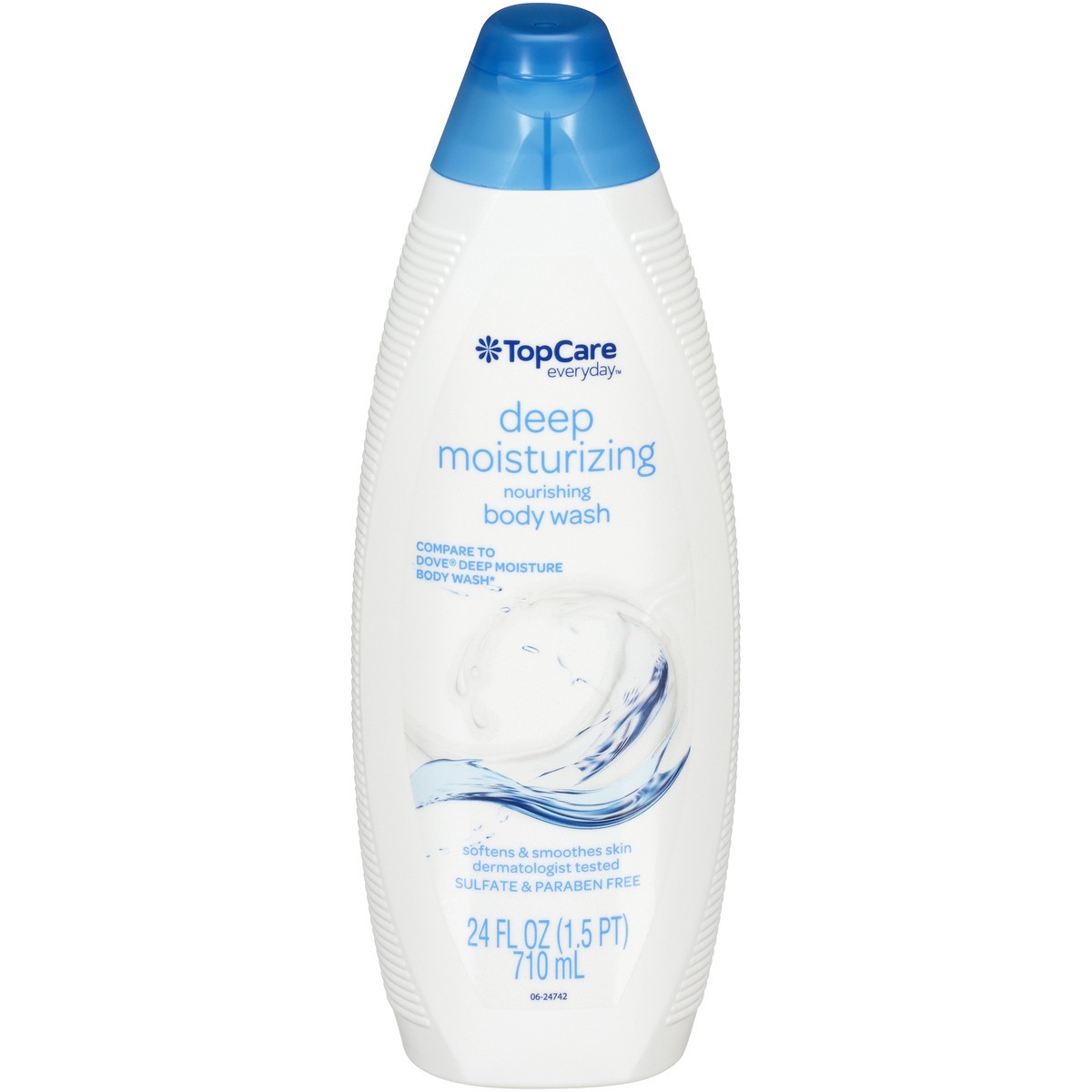 slide 1 of 9, TopCare Deep Moisturizing Body Wash Nourishing, 24 fl oz