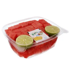 Fresh Cut Watermelon with Lime & Tajín - Large