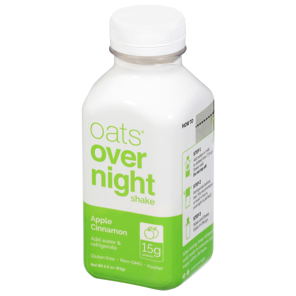 slide 7 of 9, Kehe Overnight Oats Apple Cinnamon, 2.2 oz