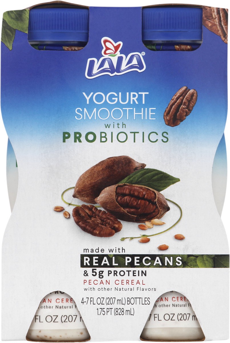 slide 5 of 11, LALA Pecan Cereal Yogurt Smoothie 4 pack, 4 ct