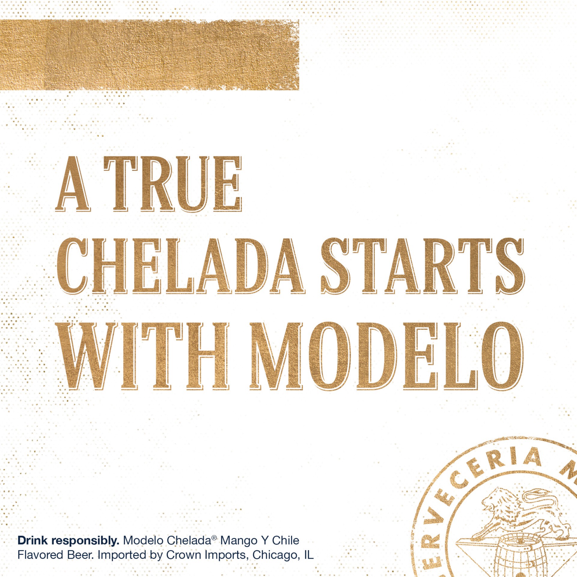 slide 2 of 6, Modelo Chelada Mango y Chile Mexican Import Flavored Beer, 24 fl oz Can, 3.5% ABV, 24 fl oz