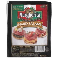 Margherita Pre-Sliced Hard Salami, 8 oz
