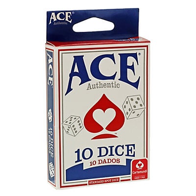 slide 1 of 1, Cartamundi Ace Dice, 10 ct