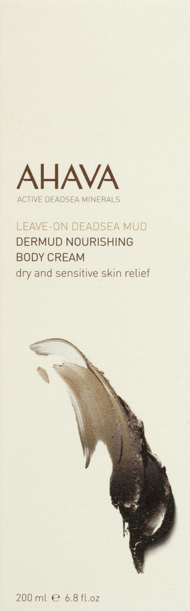 slide 4 of 5, Ahava Leave On Dead Sea Mud Dermud Nourishing Body Cream, 6.8 fl oz