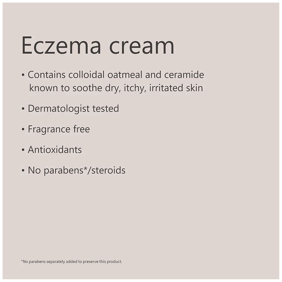 slide 5 of 5, Walgreens Eczema Moisturizing Cream, 7.3 oz