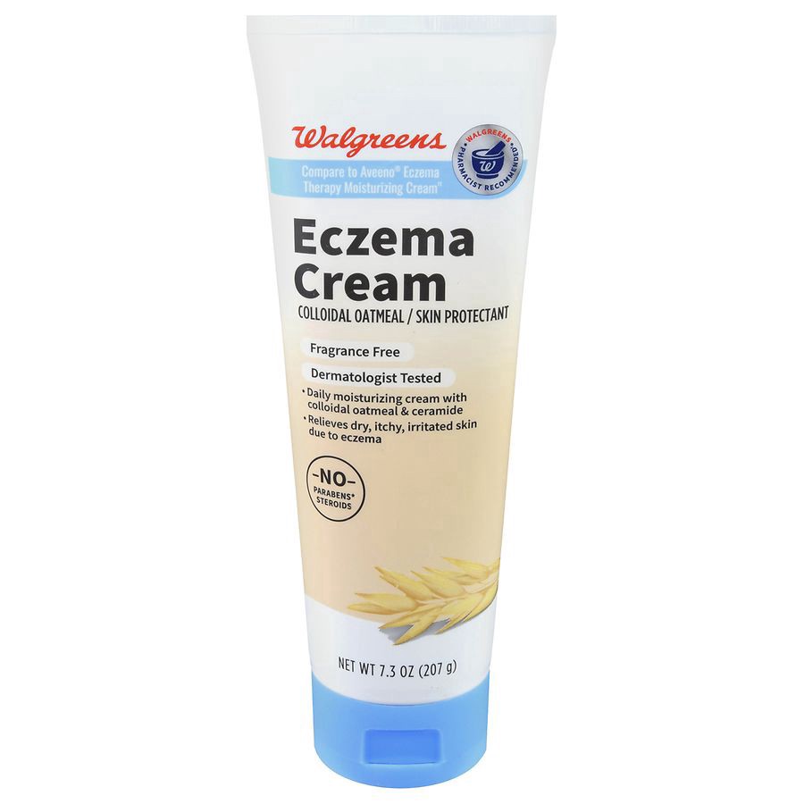 slide 1 of 5, Walgreens Eczema Moisturizing Cream, 7.3 oz
