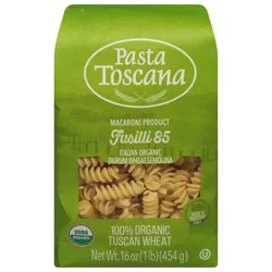 Pasta Toscana Fusilli 85 16 oz