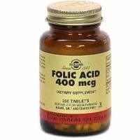 slide 1 of 1, Solgar Folic Acid 400 Mcg, 250 ct