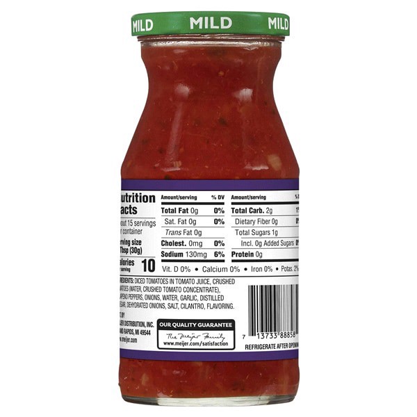 slide 5 of 17, Meijer Salsa Restaurant Style Mild, 16 oz
