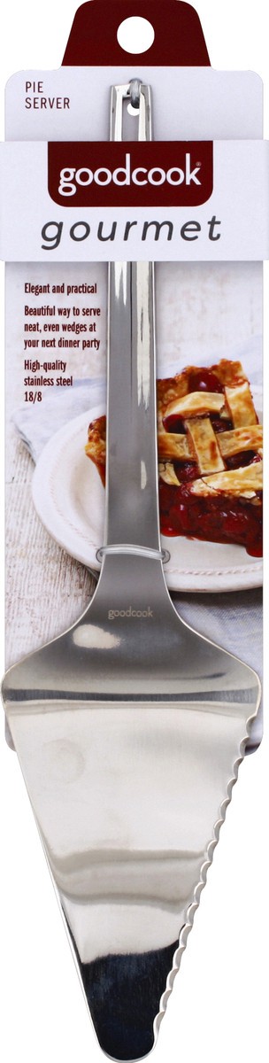 slide 3 of 3, Good Cook Gourmet Stainless Steel Pie Server, 1 ct