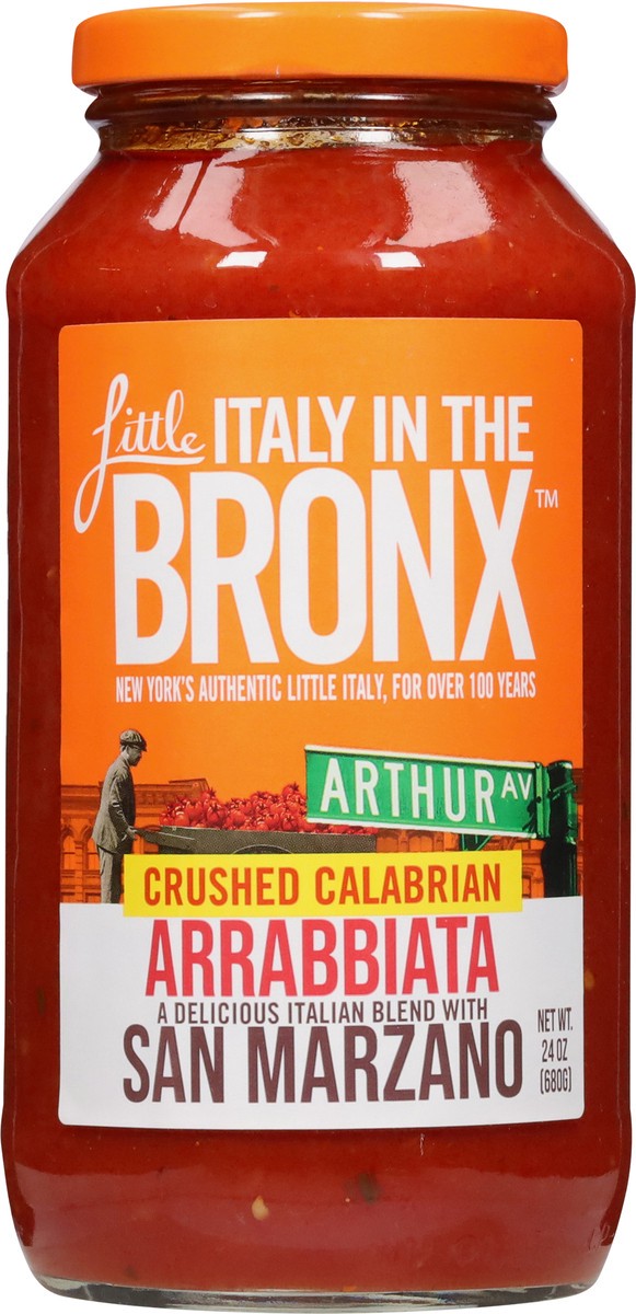 slide 5 of 13, Little Italy in the Bronx Arrabbiata Sauce 24 oz, 24 oz