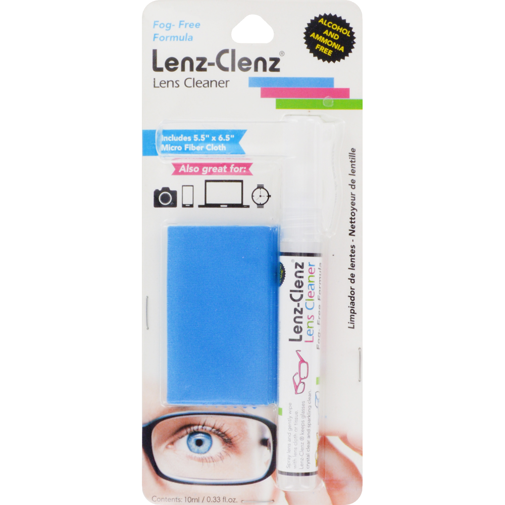 slide 1 of 1, Lami Lenz-Clenz Eyeglass Cleaner, 0.33 fl oz