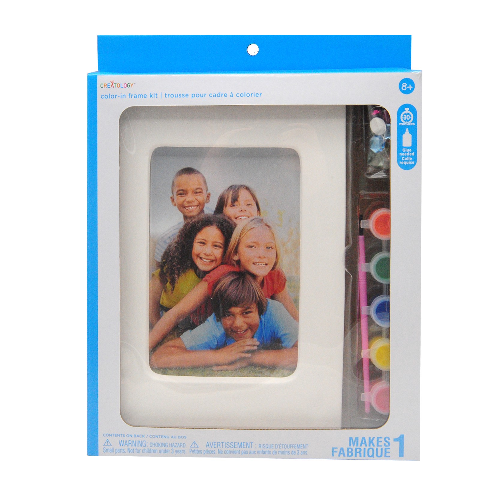 slide 2 of 4, Color-In Ceramic Photo Frame Kit By Creatology, 6 in x 8.62 in x 0.47 in