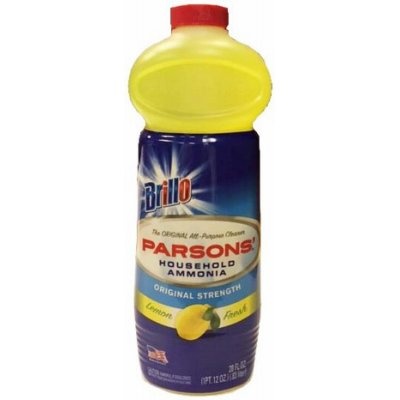 slide 1 of 1, Brillo Parsons Lemon Ammonia, 28 oz