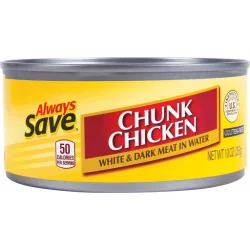 Always Save Chunk Chicken White & Dark Meat In Water